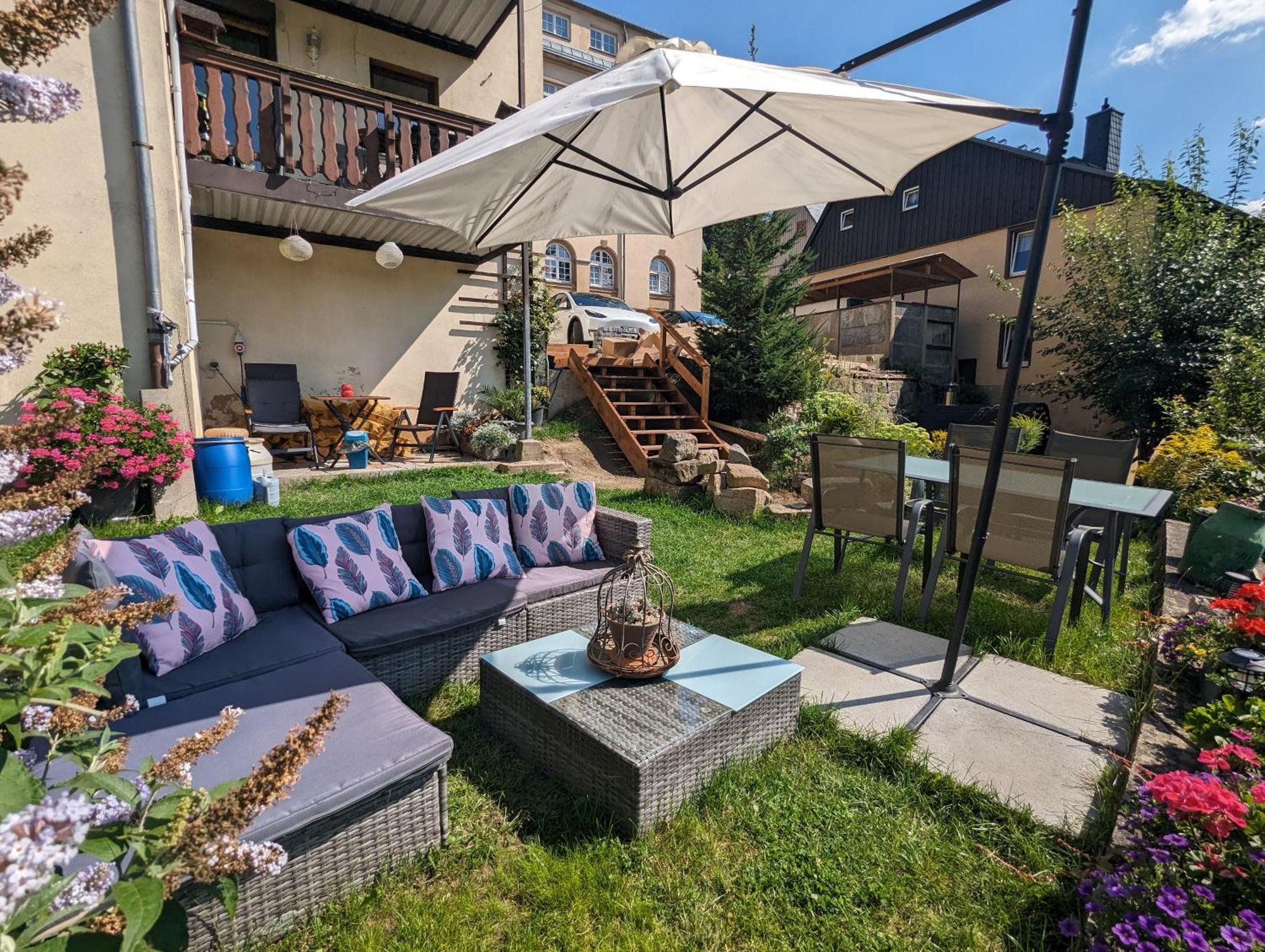 Uo - Urlaubsmagie - Helle Wohnung,Sauna,Whirlpool เซบนิทซ์ ภายนอก รูปภาพ