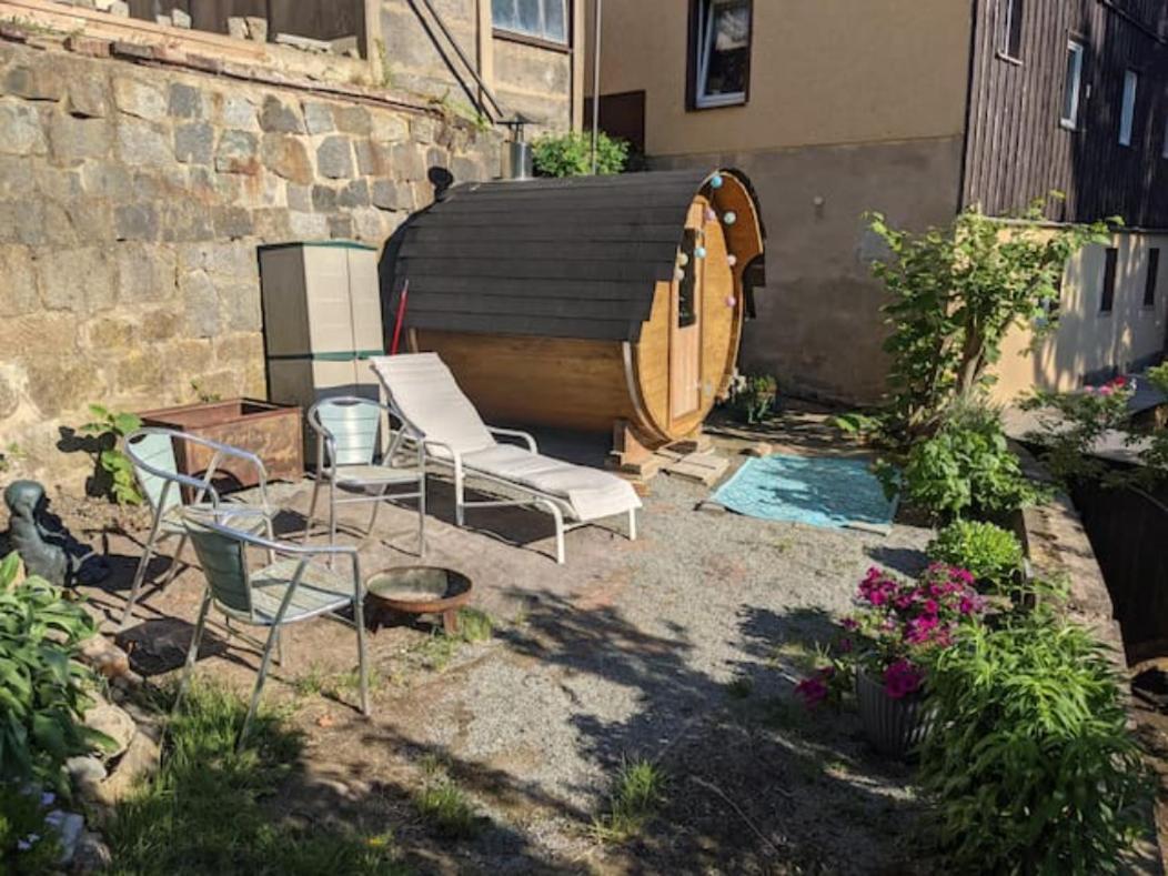 Uo - Urlaubsmagie - Helle Wohnung,Sauna,Whirlpool เซบนิทซ์ ภายนอก รูปภาพ